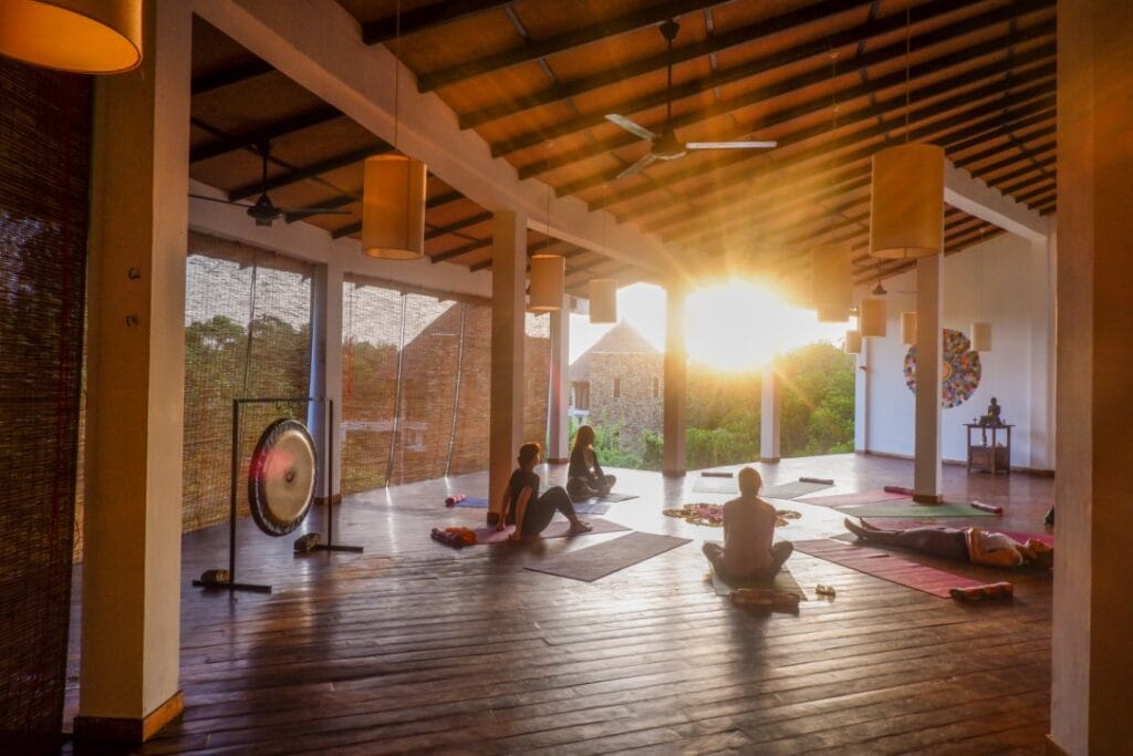 yoga-shala-sunset